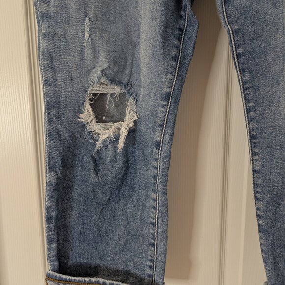 Daze Distressed cuffed Ankle jeans - Picture 3 of 8
